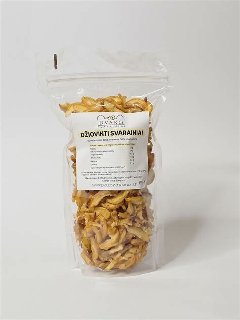 Džiovinti svarainiai