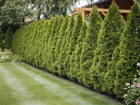 tujų gyvatvorės sodinimas ir priežiūra