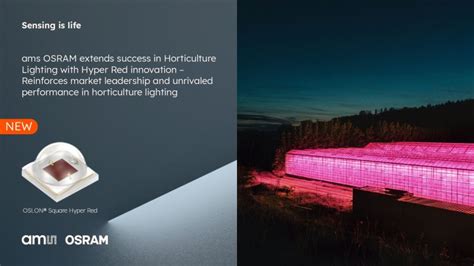 scheminis Osram Oslon Square Hyper Red LED lemputės vaizdas