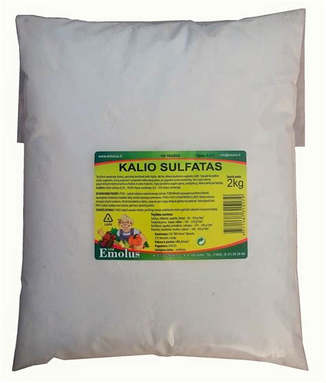 Nuotrauka iš kalio sulfato gamyklos su aprašymu