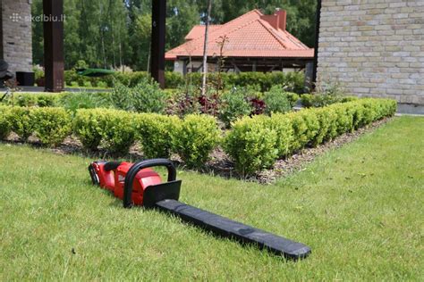 Aštrūs genėjimo įrankiai gyvatvorėms