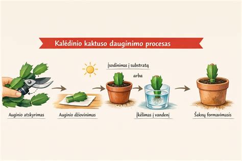 Laistymo ir drėgmės svarba Kalėdinio kaktuso priežiūroje