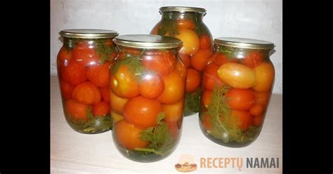 scheminė diagramma, iliustruojanti pomidorų konservavimo būdus: šaldymas ir konservavimas