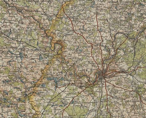 pavyzdinis Lietuvos dirvožemio žemėlapio fragmentas