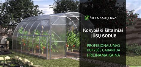 Vizualizacija: skirtingų dydžių šiltnamių schema su nurodytais kvadratiniais metrais ir galimu augalų skaičiumi