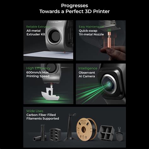 Vizualizacija su įvairiais 3D spausdintuvais ir spausdinamais objektais